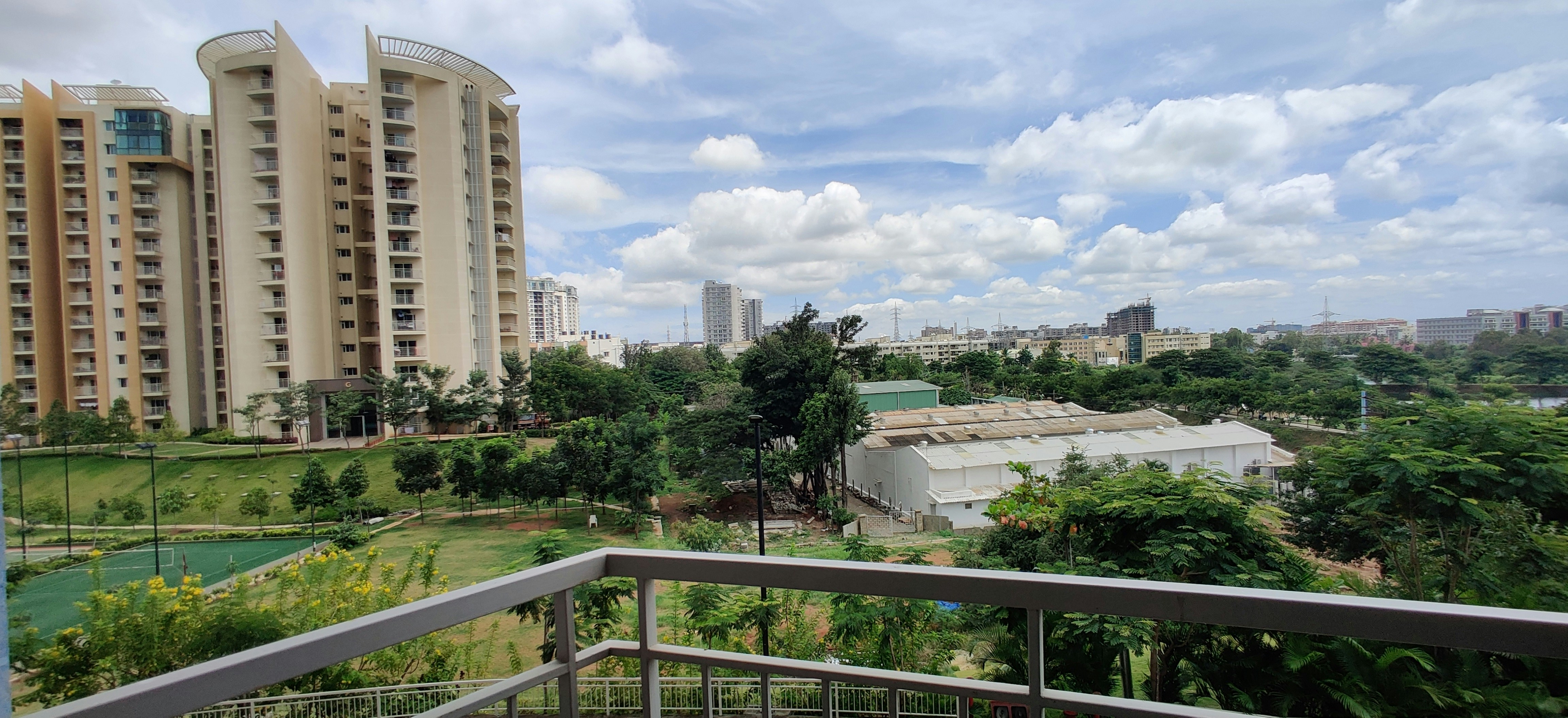Modern gated community with amenities in Bangalore