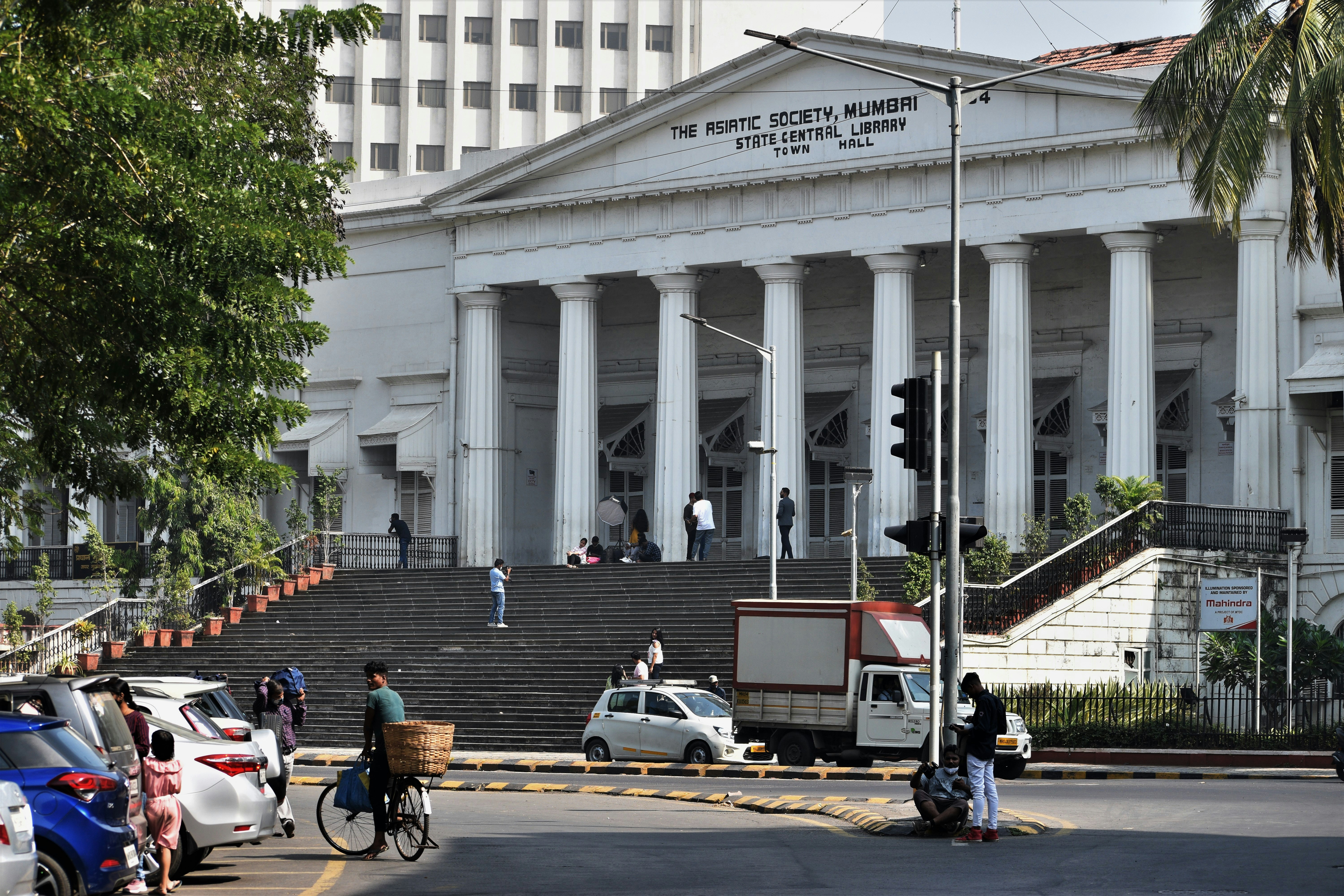 Lawyer and buyer conducting bank auction property verification in India